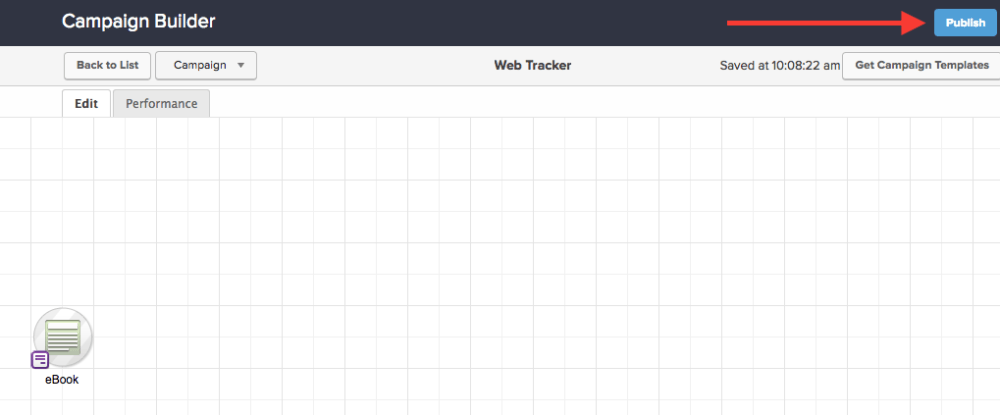 Publish the changes to start your Graphly Web Tracking