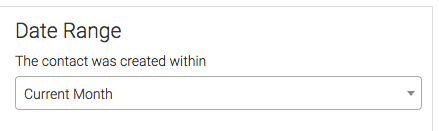 Next, you need to select the date range that you want the data to be coming from for Top Lead Attribution