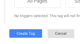 click create tag