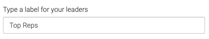 Top Reps is the label for these leaders